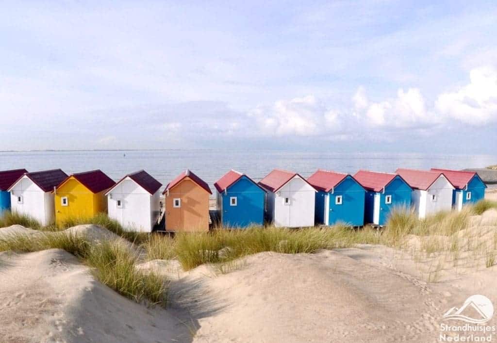 Strandhuisjes aan Zee Vlissingen