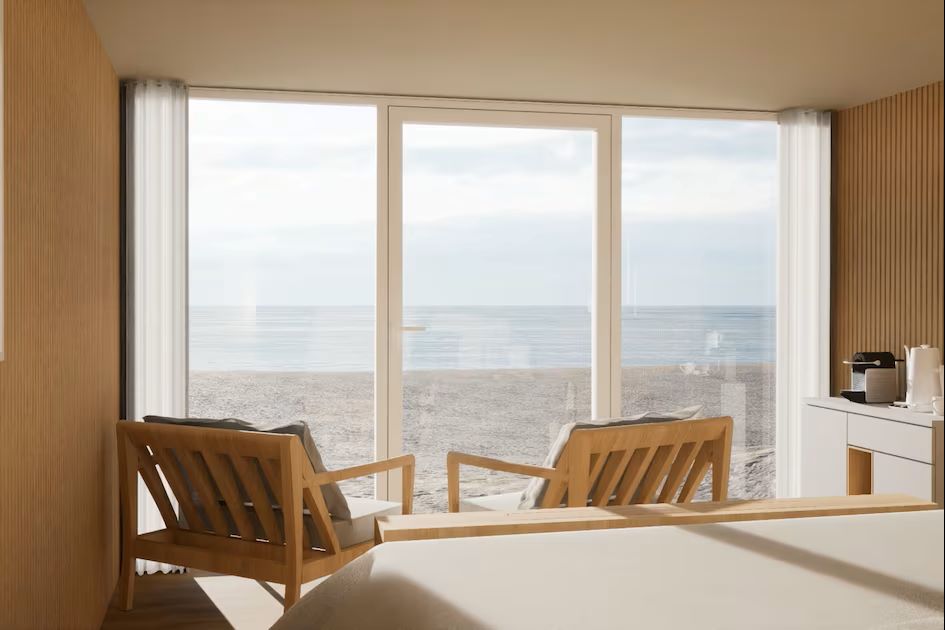 Interieur - Strandhuisjes voor 2 personen - Zandvoort - met zicht op strand en zee