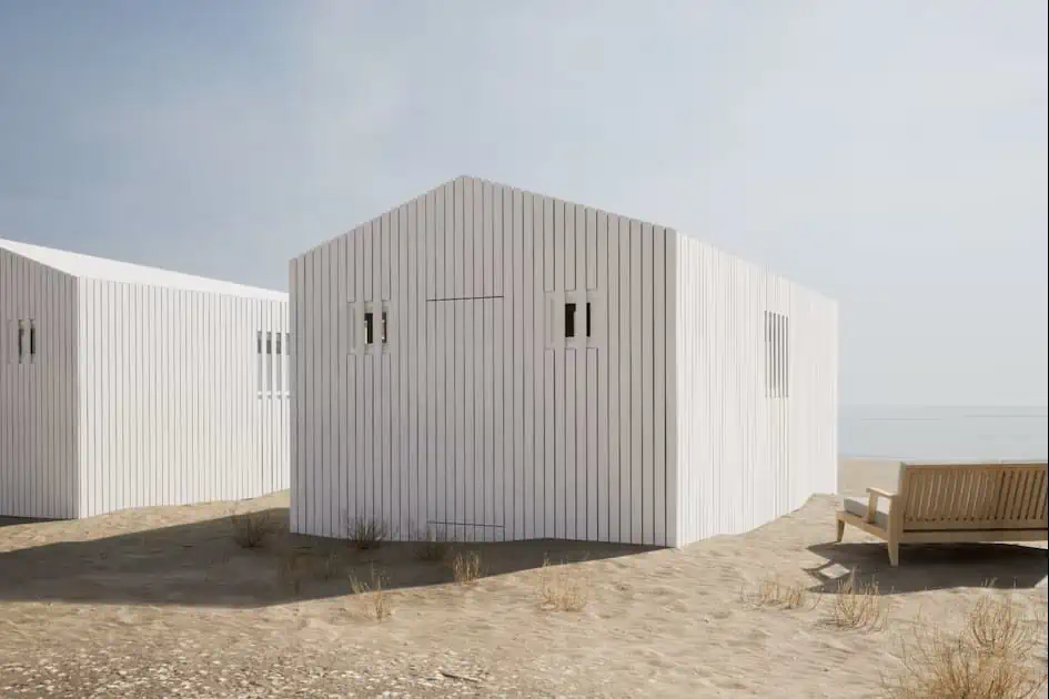 Strandhuisjes voor 2 personen - Zandvoort - met zicht op strand en zee