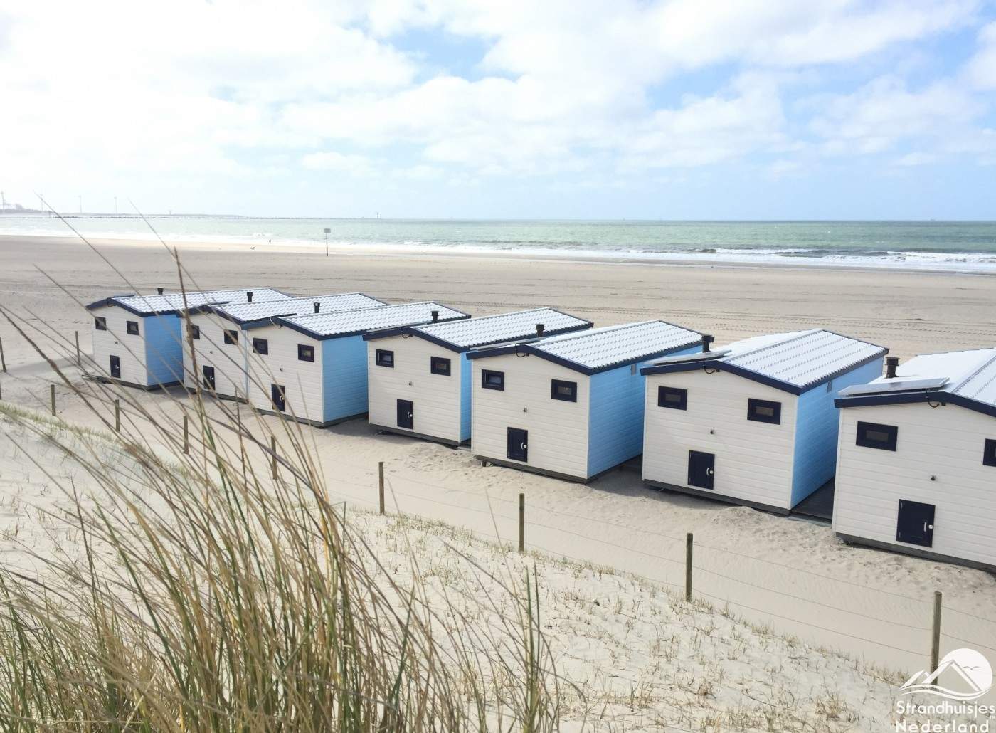 strand huisjes aan zee Hoek van Holland - STRANDHUISJE.DE